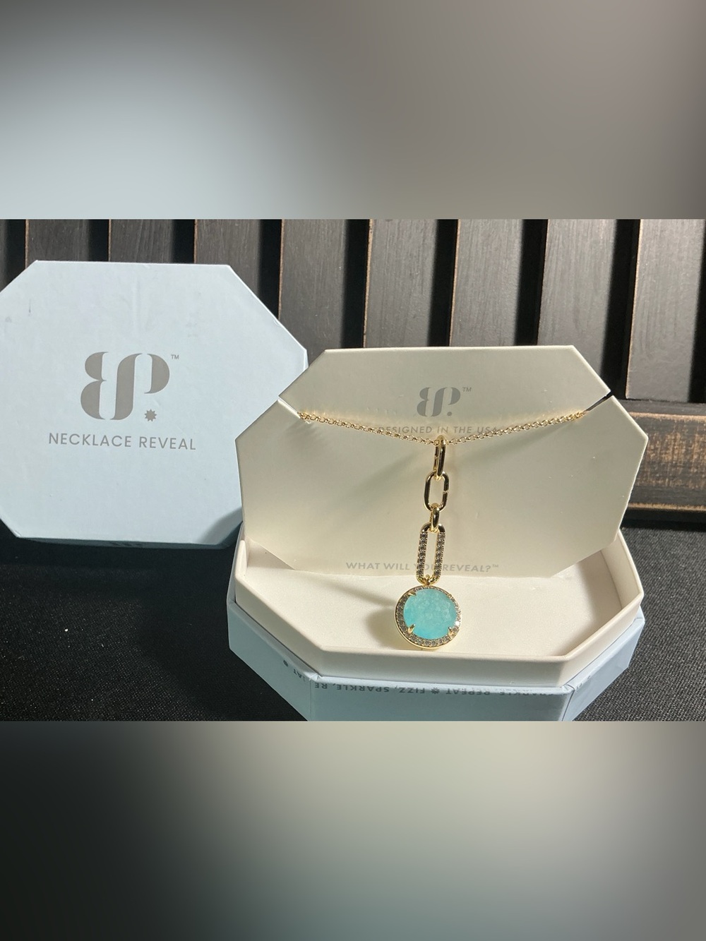 Bomb Party OG Necklace “Petite Disque” NK76075 Gold